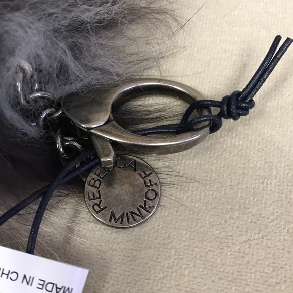 Rebecca Minkoff- Fox tail bag charm - Picture 2 of 2